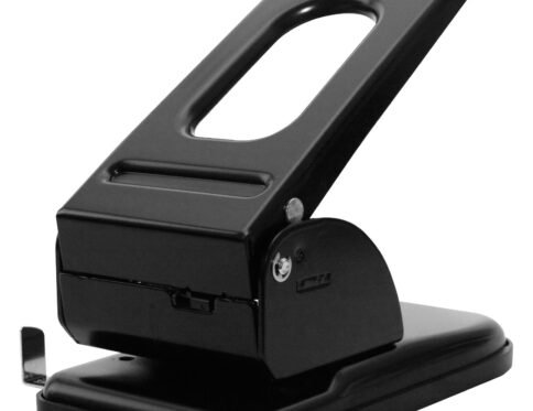 روكو 9670 خرامة شديد التحمل، 2 ثقب، حتى 70 ورقات من 80 جرام، 80 ورقة من 70 جرام، اسود