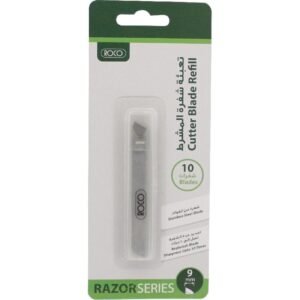 روكو Cutter Blade Refill، 9 مم، معدن، متوافق مع المشرط الصغير