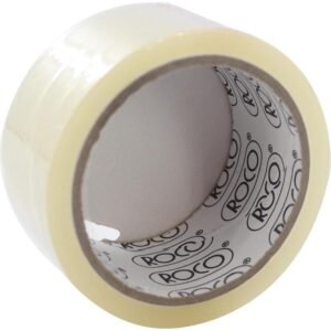 روكو شطرطون بلاستيك، 48‎ mm X ‎50‎ Yard، شفاف