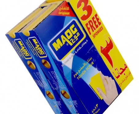 اسفنج موج للصحون