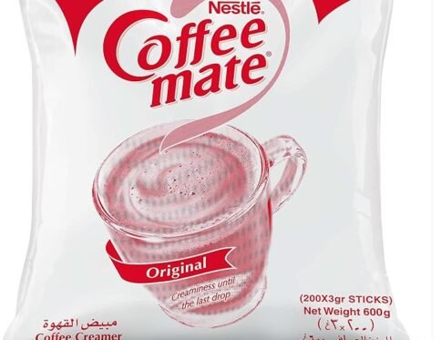 نستله كوفي ميت مبيض أصلي عبوة 3 جرام * 200 قطعة