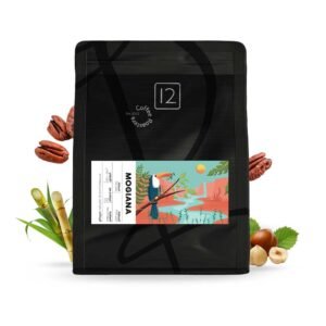 حبوب قهوة برازيل موجيانا محمصة عبوة تحتوى على 12 كوب * 1 كيلو جرام