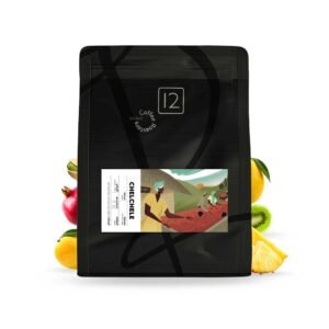 حبوب قهوة إثيوبيا شلشلي محمصة عبوة تحتوى على 12 كوب * 1 كيلو جرام