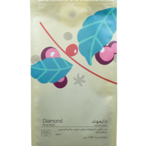 حبوب قهوة دايموند ميناس البرازيل محمصة عبارة عن 1 كيلو