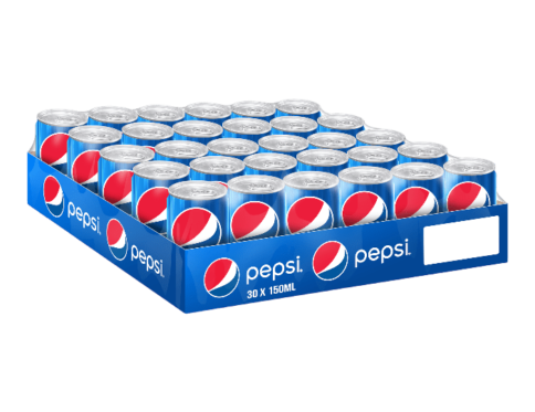 مشروب غازي بيبسي كولا 150 ملى * 30 قطعة