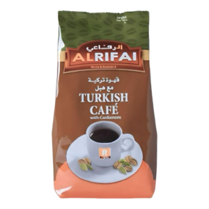 قهوة الرفاعي تركية برازيلية بالهيل 1 كيلو جرام