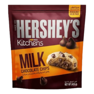 رقائق شوكولاتة هيرشي كيتشنز الحليب عبوة 200 جرام