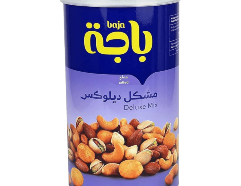 باجة مكسرات مشكل ديلوكس مملح عبوة 450 جرام