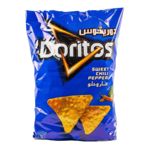 دوريتوس شيبسى حار و حلو حجم 25 جرام * 16 قطعة