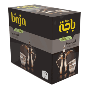 قهوة باجة عربية سريعة التحضير مع الهيل عبوة 10 حبات * 30 جرام