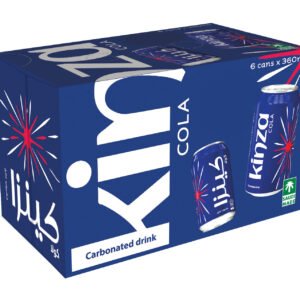 مشروب غازي كينزا كولا 360 ملى × 6 قطعة