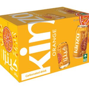 مشروب غازي كينزا بالبرتقال 360 ملى × 6 قطعة