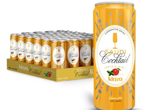 مشروب غازي كينزا كوكتيل سعودى  250 ملى × 30 قطعة