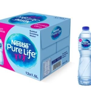 مياه شرب نستله بيور لايف 1.5 لتر * 12 زجاجة