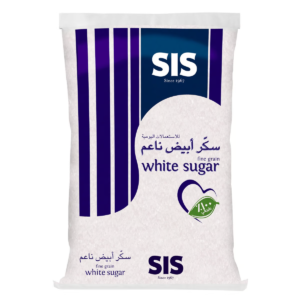 اس اي اس سكر ابيض ناعم عبوة 1 كيلو جرام