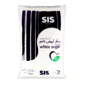 اس اي اس سكر ابيض ناعم عبوة 2 كيلو جرام