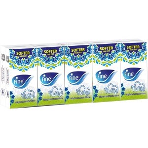 منادیل فاین جیب شد ١٠ حبات* ١٢ شده