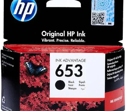 حبر INK HP OR 653 B 3YM75AE Black