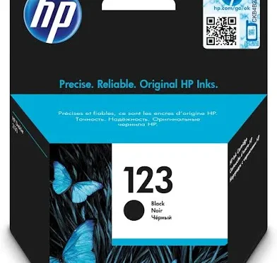 حبر INK HP OR F6V17AE 123 BLACK