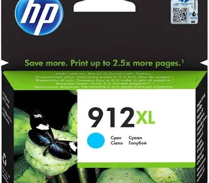 حبر INK HP OR 3YL81AE 912XL CYAN