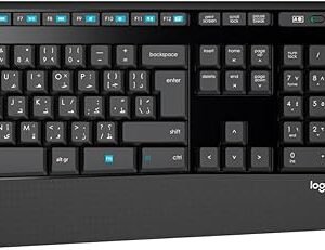 LOGITECH kEYBOARD+MOUSE
WIRELESS MK 345 COMFORT