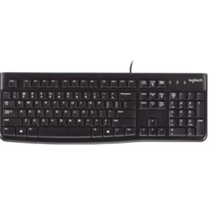 كيبورد سلكي K120 أسود EN-AR 920-002495 