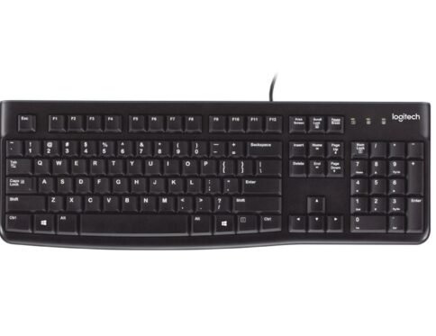 كيبورد سلكي K120 أسود EN-AR 920-002495 