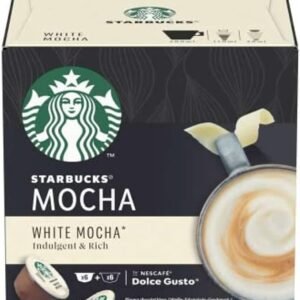 كبسولات موكا بيضاء من ستاربكس دولتشي غوستو 6+6 كبسولة