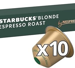 كبسولات اسبريسو فاتحة لماكينة نسبريسو من ستاربكس، 53 غرام، 10 كبسولة