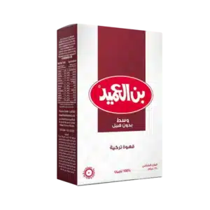 قهوة العميد تركية غامقه وسط بدون هيل عبوة 250 جرام