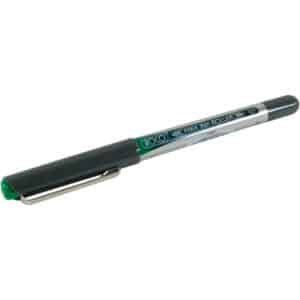 روكو فري انك رولر قلم حبر سائل، أخضر لون الحبر0.5 راس ابرة