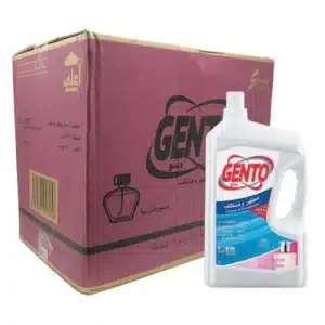 مطهر ومنظف جينتو 3 لتر عطر فرنسي الكرتون 6 حبة