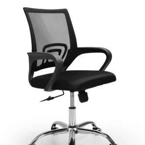 كرسي شبك دوار اسود ( الطول 96 سم * طول الظهر 50 سم * عرض المقعد 43 )