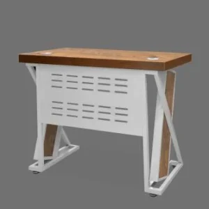 مكتب صغير لون بني عرض 1 متر * ارتفاع 75 سم * عمق 50 سم