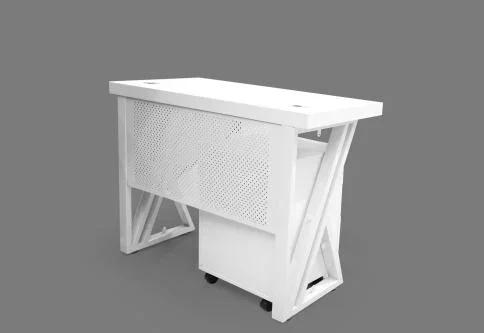 مكتب صغير لون ابيض عرض 1 متر  * ارتفاع 75 سم * عمق 50 سم