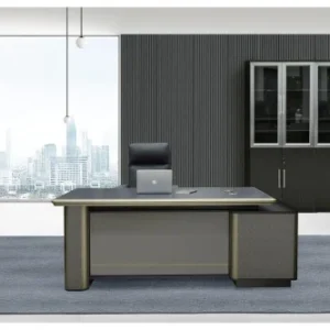 مكتب وسط لون رمادي عرض 2 متر * ارتفاع 75 سم * عمق 85 سم