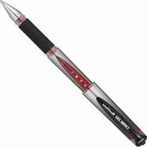 قلم توقيع يونى بول جل احمر